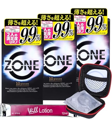 Amazon | ZONE コンドーム 10個入 ゾーン 3箱 セット こんどーむ